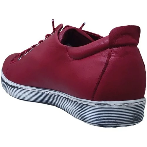 Andrea Conti 0348736 sneaker Couleur Rouge cuir 6 Andrea Conti 0348736 sneaker Couleur Rouge cuir – Image 4