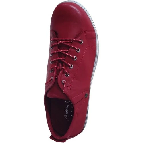 Andrea Conti 0348736 sneaker Couleur Rouge cuir 7 Andrea Conti 0348736 sneaker Couleur Rouge cuir – Image 5