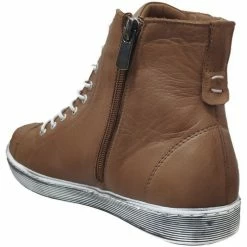 Andrea Conti 0027913 baskets Couleur Marron clair cuir 10 Andrea Conti 0027913 baskets Couleur Marron clair cuir -Andrea Conti Soldes 18249325 500 D