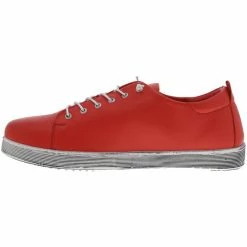 Andrea Conti Baskets cuir Couleur Rouge -Andrea Conti Soldes 22986644 500 C