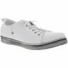 Andrea Conti Baskets basses en cuir Couleur Blanc